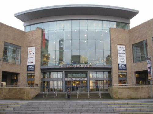 Shopping Mall, Salford Quays, Salford, Greater Manchester.