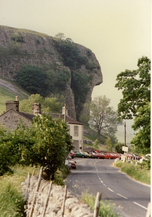 Kilnsey Crag, Kilnsey, North Yorkshire.