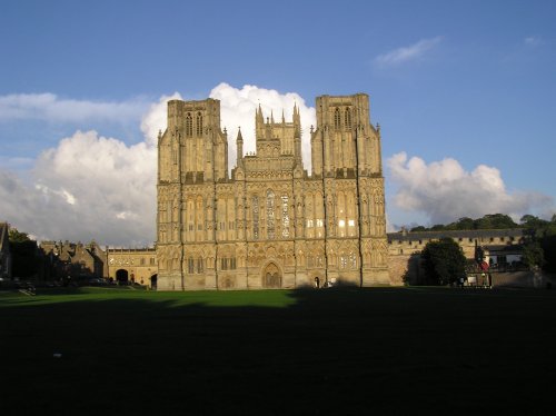 Wells Cathedral in Wells, Somerset