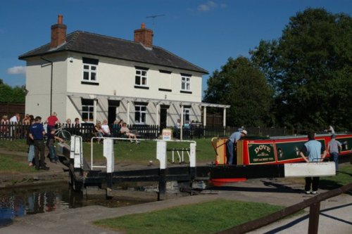 Trent and Mersey Canal, Stenson Lock, Stenson, South Derbyshire