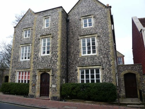 The original Grammar School in Lewes, East Sussex, built in the 1500's