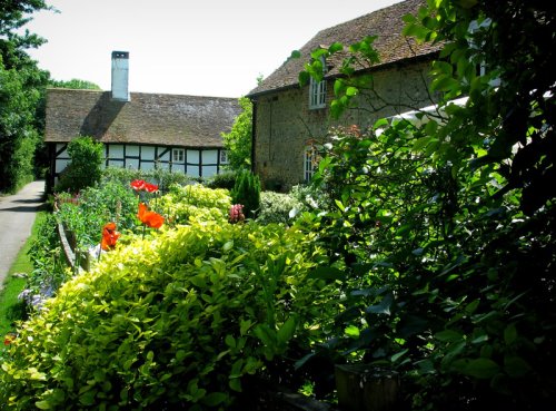 Cottages at Itchen Stoke, Hampshire
