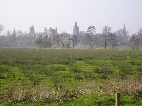 A view across Christ Church Meadow, Oxford