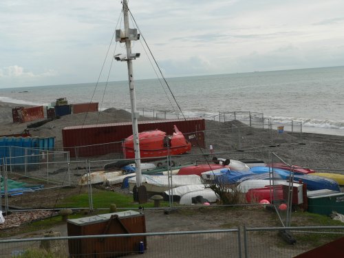 The napoli disaster at Branscombe, Devon