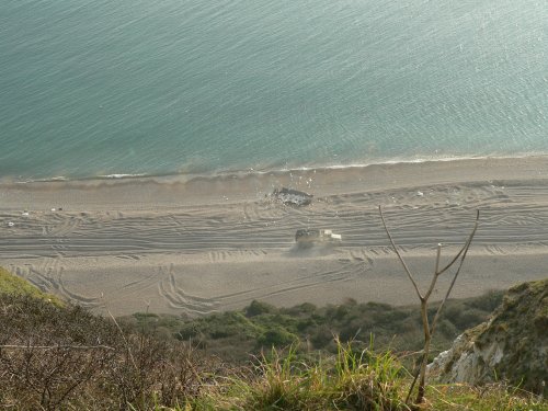 The napoli disaster at Branscombe, Devon
