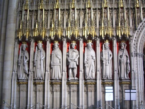 Interior of York Minster, York, North Yorkshire