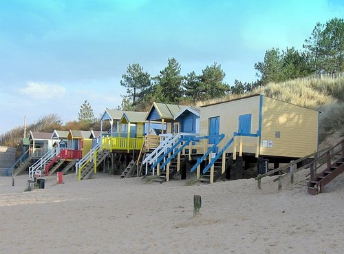 Beach huts at Wells next the Sea, Norfolk