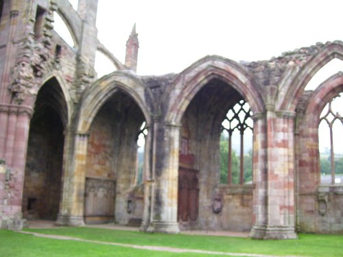 Melrose Abbey, the Borders, Scotland