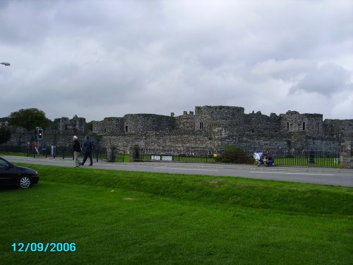 Beaumaris Castle 
on the Isle of Anglesey, Wales