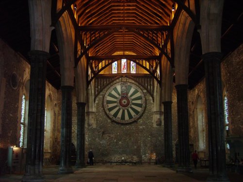 Arthur's Round Table, Great Hall, Winchester, Hampshire