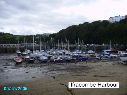 Ilfracombe Harbour, North Devon 
Waiting for water