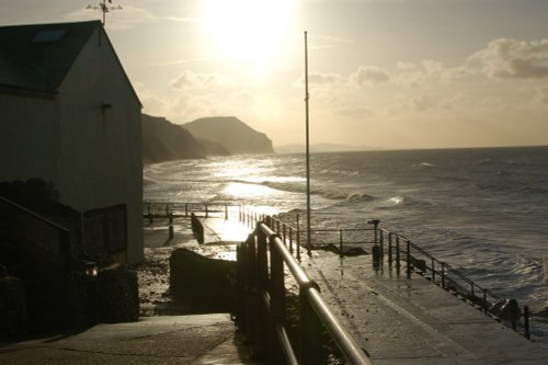 Charmouth in Dorset