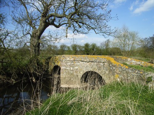 Sandham Bridge over Rothley Brook at Thurcaston, Leicestershire, c.16th century pack horse bridge
