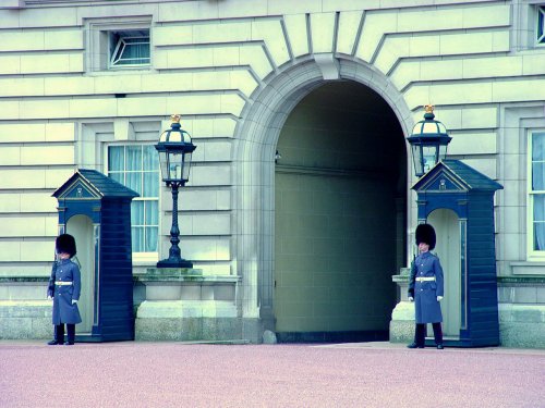Buckingham Palace guards.