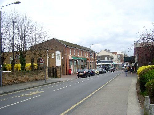 View of Chilwell high road looking towards Beeston Square,Beeston,Nottinghamshire.