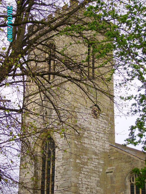 All Saints Church in Rampton, Nottinghamshire. This is a lovely rural village.