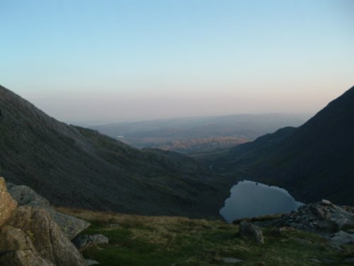 Overlooking Goat's water. Nr Coniston, Cumbria
