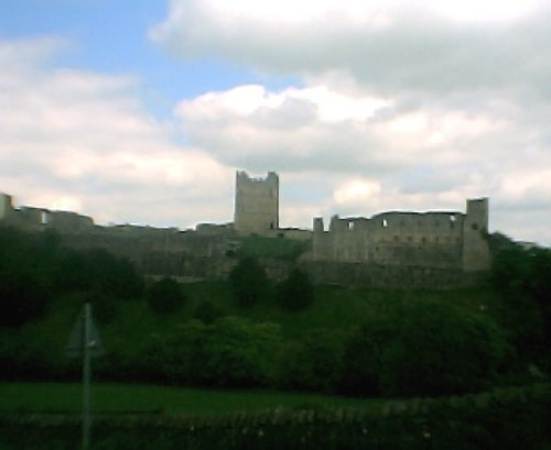 view of Richmond Castle, North Yorkshire
