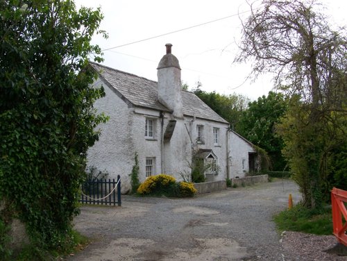 West cottage 16th century, the leat. Stratton, Cornwall