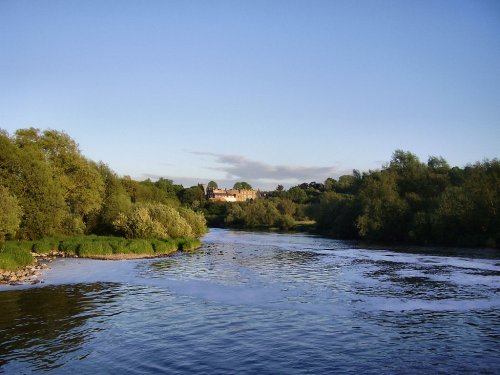 River Trent Beeston, Nottinghamshire, looking towards Clifton.