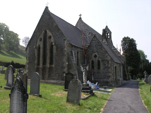 The church, Glyndyfrdwy, Denbighshire