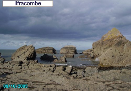 Ilfracombe in Devon.