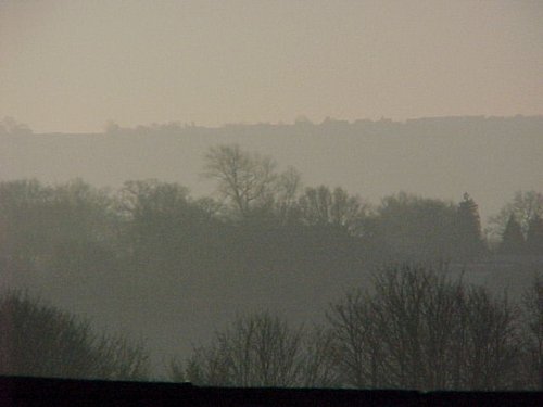 Misty Morning on the Sussex Weald