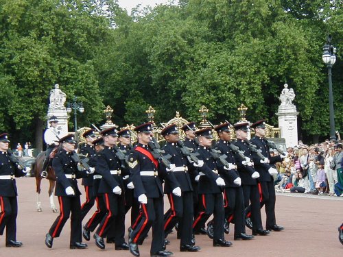 Changing of the guard in London