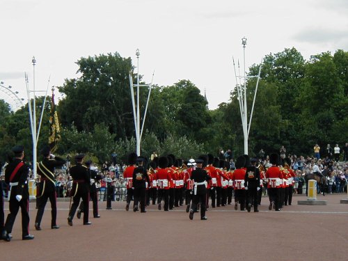 Changing of the guard in London