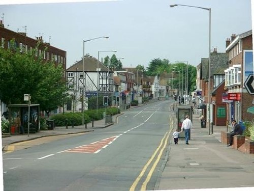High Road looking West, Loughton, Essex