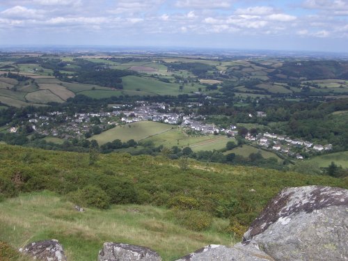 Chagford from Meldon Hill