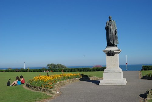 Statue of Spencer Compton, Eastbourne, East Sussex