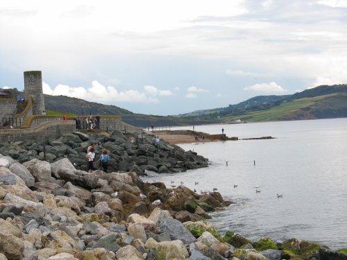 Lyme Regis in,  Dorset