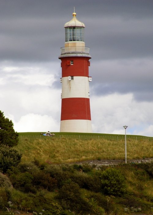 Smeaton's Tower on Plymouth Hoe, Devon