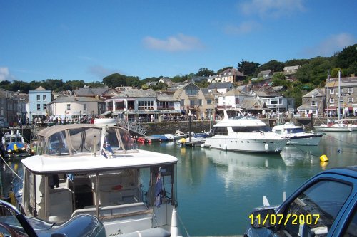 Padstow harbour in Cornwall