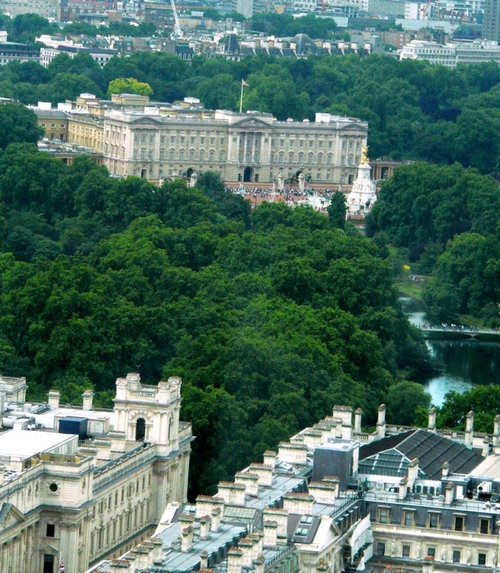 Buckingham Palace from the London Eye, Greater London