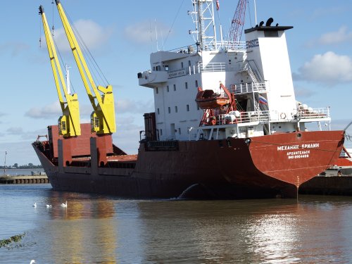 Russian Timber Vessel New Holland Dock