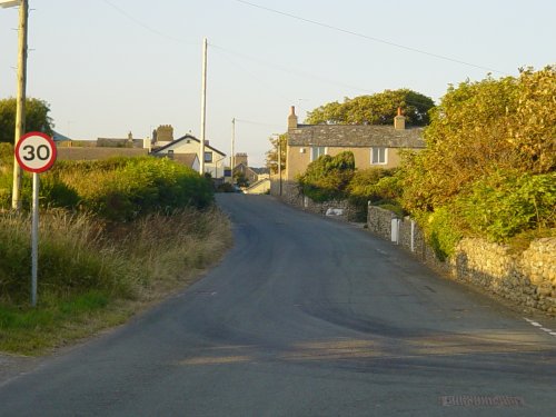 Silecroft village in Cumbria