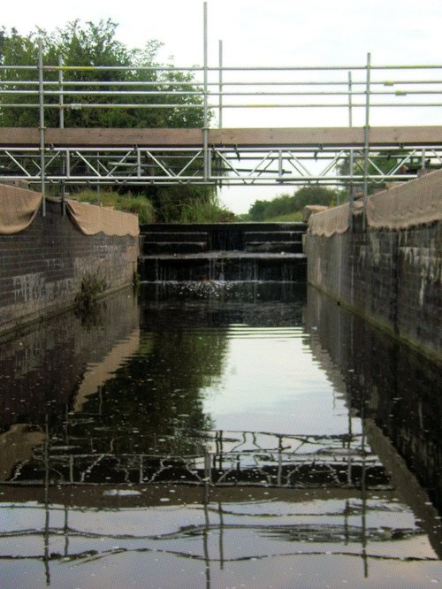 Retired Grantham Canal Brickwork Restoration, Nottinghamshire