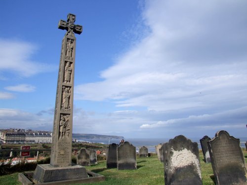 Whitby, Caedmon's Cross.