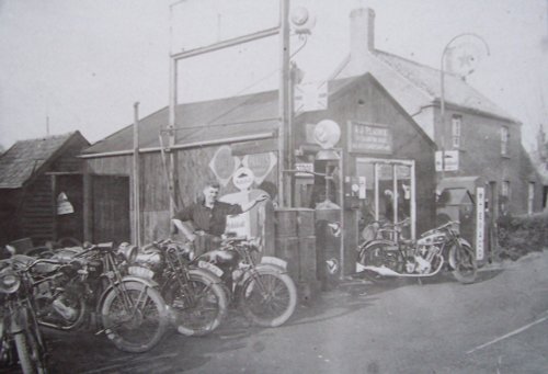 Motorcycle shop, Herne Rd. 1938, Ramsey St Mary's, Cambridgeshire