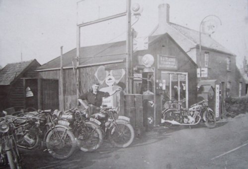 Motorcycle shop, Herne Rd. 1938, Ramsey St Mary's, Cambridgeshire