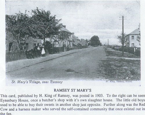 Herne Rd. 1903, Ramsey St Mary's, Cambridgeshire
