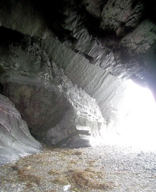 Cave Interior on Clarach Bay 2