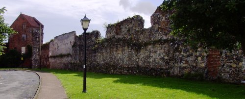The Historic Wall, Great Yarmouth, Norfolk