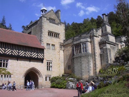 Cragside house in Rothbury, Northumberland