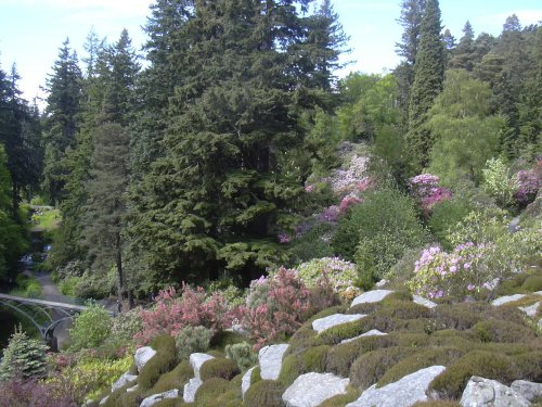 Cragside gardens, Rothbury, Northumberland