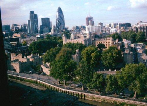View from Tower Bridge, London