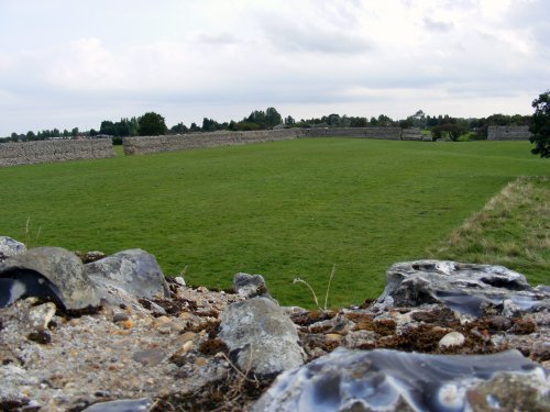 Burgh Castle Roman Fort, Norfolk