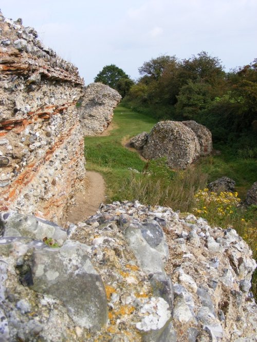 Burgh Castle Roman Fort, Norfolk